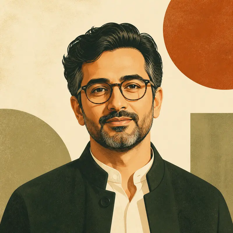 Provisional illustrated portrait for Hemant Singh